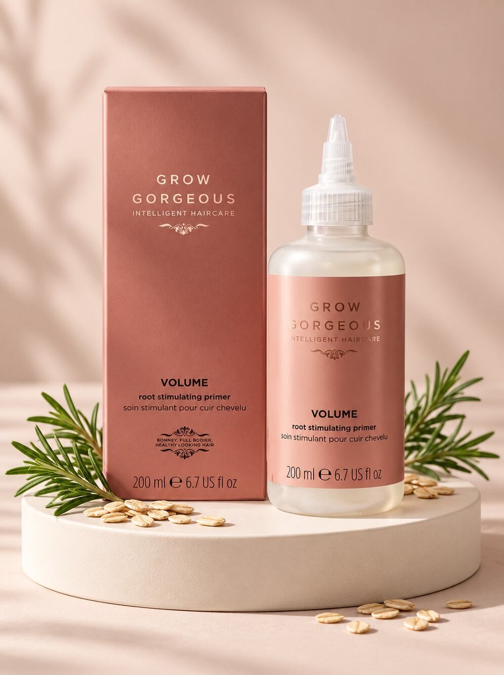 Grow Gorgeous Volume Root Stimulating Primer Brand New 6.7 Fl Oz
